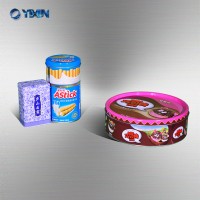 Yixin Technology cake can, tea canister, coffee can corner cutting making machine