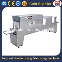 Factory Price High Temperature Glass Milk Bottle Drying And Sterilizing Machine